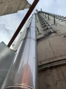 Beispiel 2 eines Schornsteins im Bereich Gewerbe.